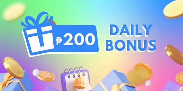 Member wallet banner highlighting daily reload and cashback credits